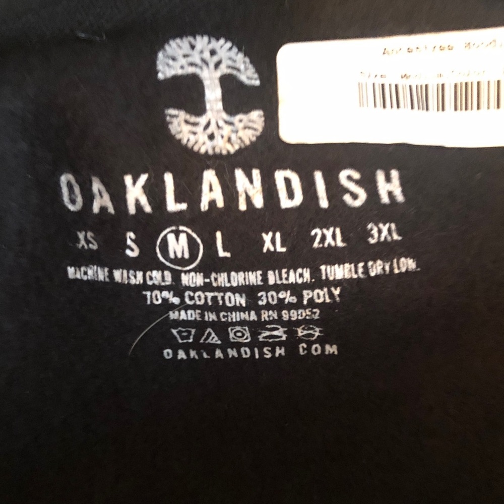 Black Hoodie with Yellow Graphic Design - Picture 2 of 3